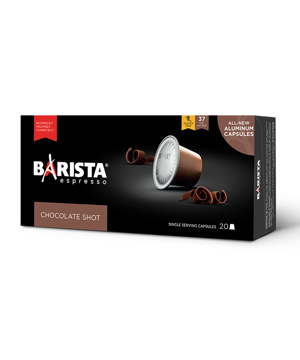 Adjunto archivo pedestal carro Chocolate Capsules - Barista Espresso | Coffee Capsules, Machines &  Accessories